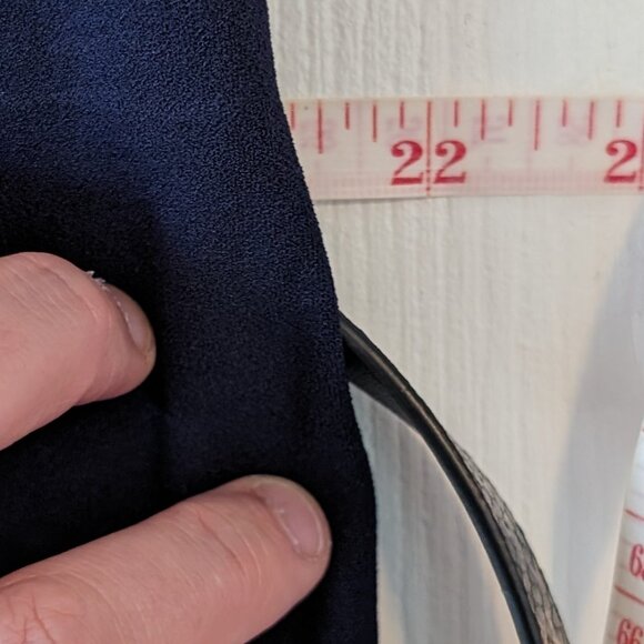 Midnight blue flattering=, fitted dress 14 - Picture 8 of 10